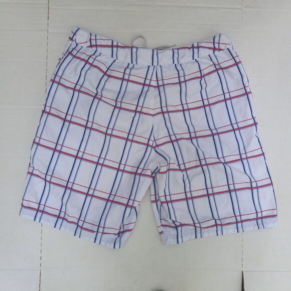 Speedo Team Collection Plaid Swim Trunks-Size X-Large-Mesh Brief-Pockets-UPF - Picture 5 of 10